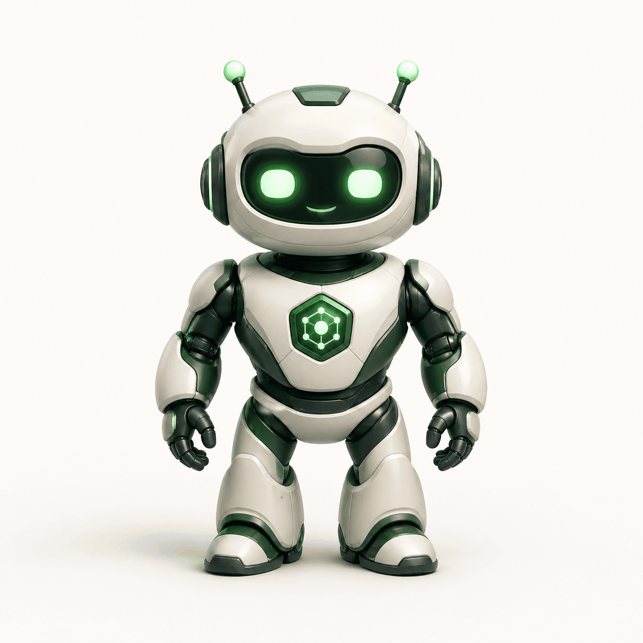 HubbAssistant robot portrait
